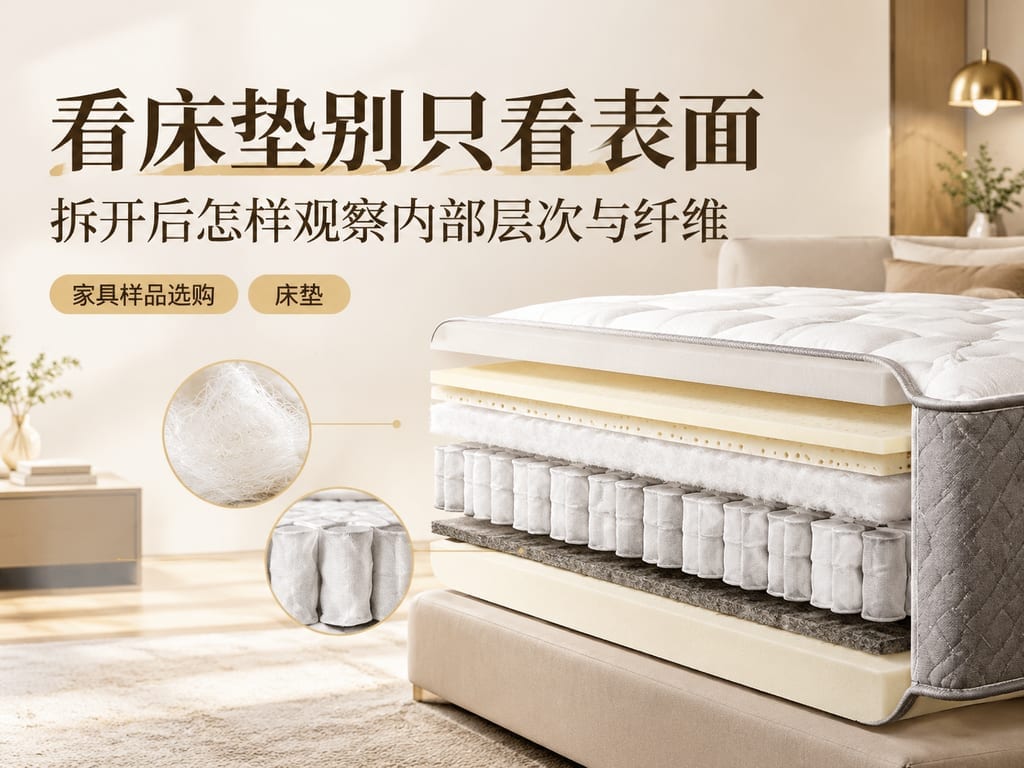 看床垫别只看表面:拆开后怎样观察内部层次与纤维