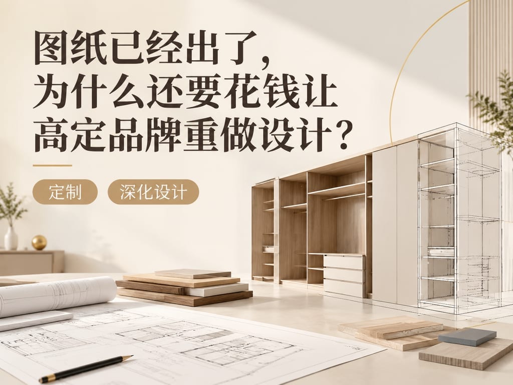 图纸已经出了,为什么还要花钱让高定品牌重做设计?