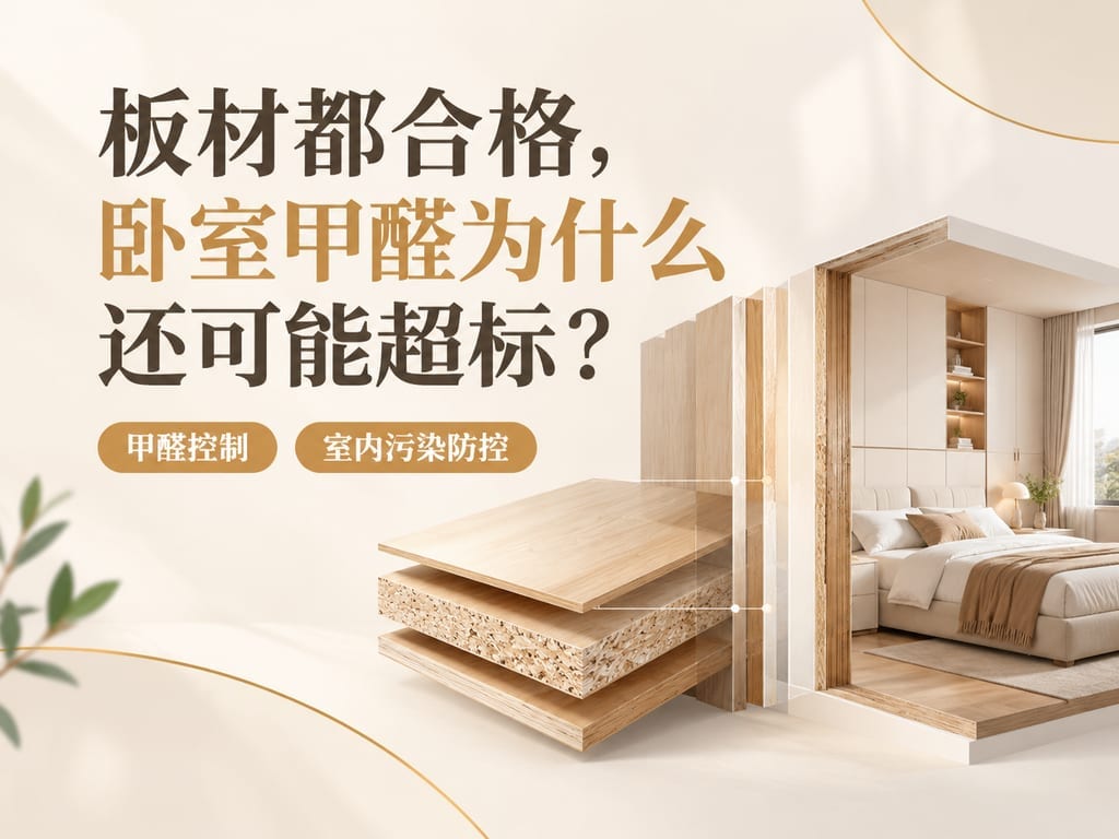 板材都合格，卧室甲醛为什么还可能超标？