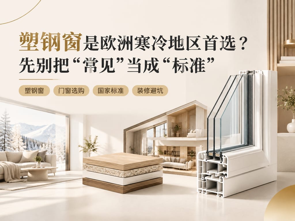 塑钢窗是欧洲寒冷地区首选?先别把“常见”当成“标准”