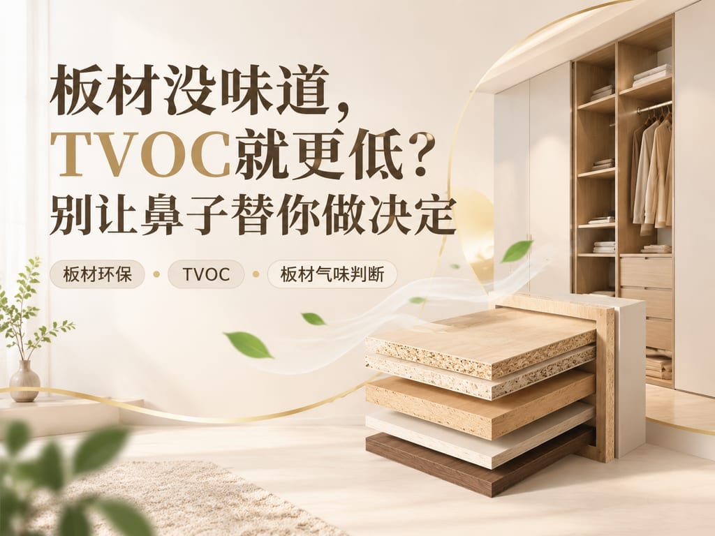 板材没味道，TVOC就更低？别让鼻子替你做决定