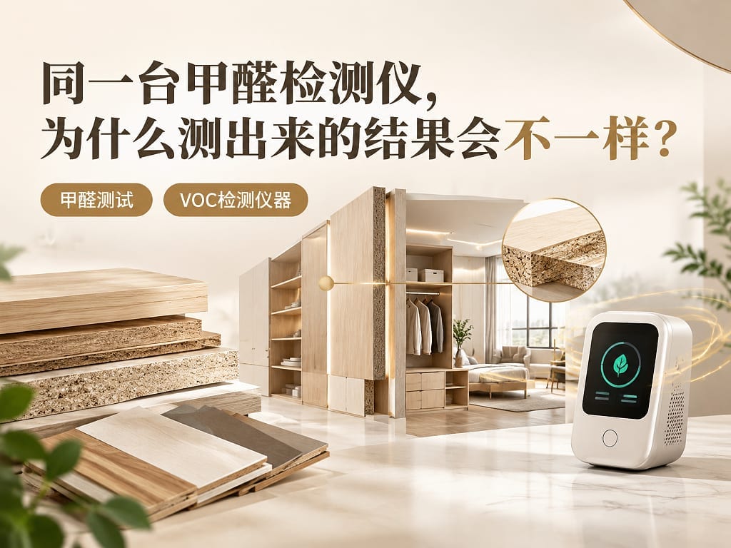 同一台甲醛检测仪，为什么测出来的结果会不一样？