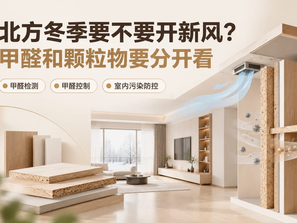 北方冬季要不要开新风？甲醛和颗粒物要分开看