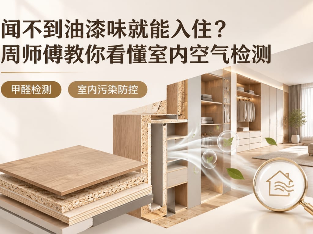 闻不到油漆味就能入住?周师傅教你看懂室内空气检测