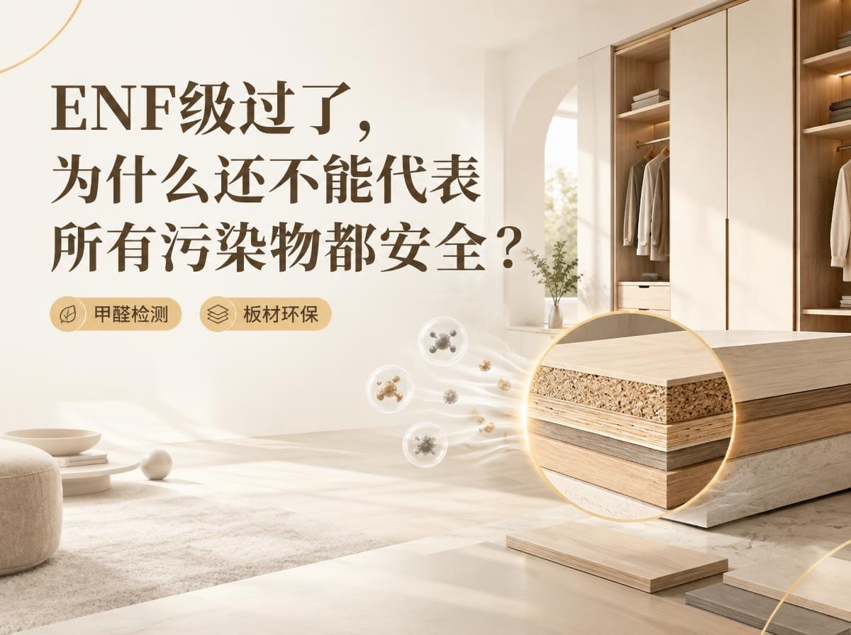 ENF级过了,为什么还不能代表所有污染物都安全?