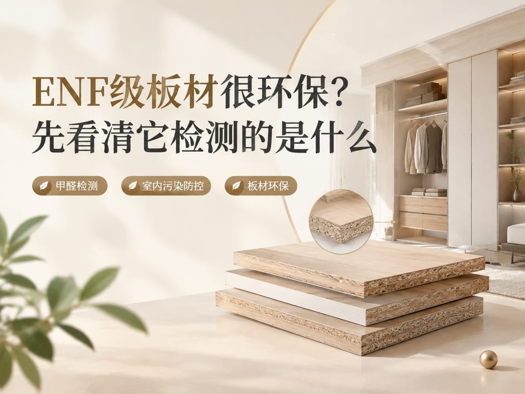 ENF级板材很环保?先看清它检测的是什么