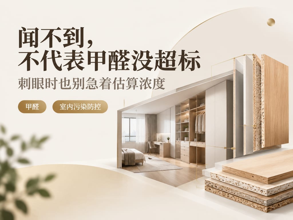 闻不到，不代表甲醛没超标：刺眼时也别急着估算浓度