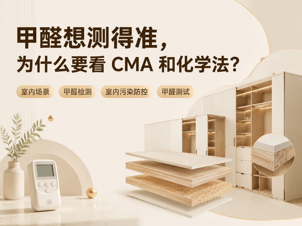 甲醛想测得准，为什么要看 CMA 和化学法？