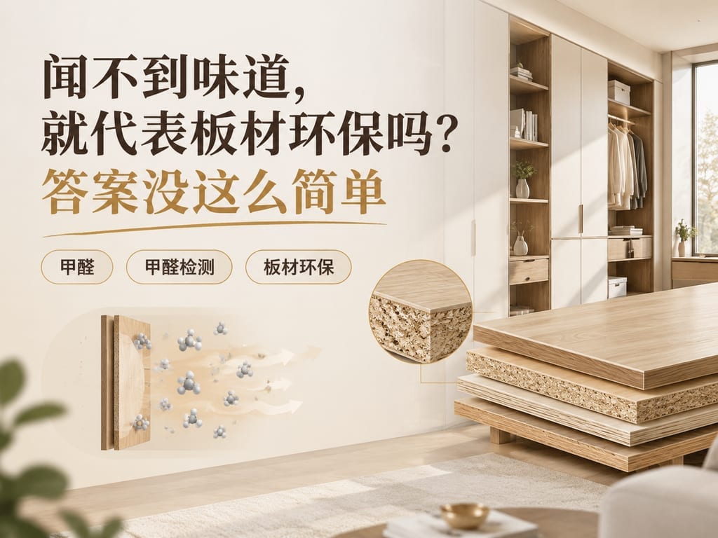 闻不到味道,就代表板材环保吗?答案没这么简单