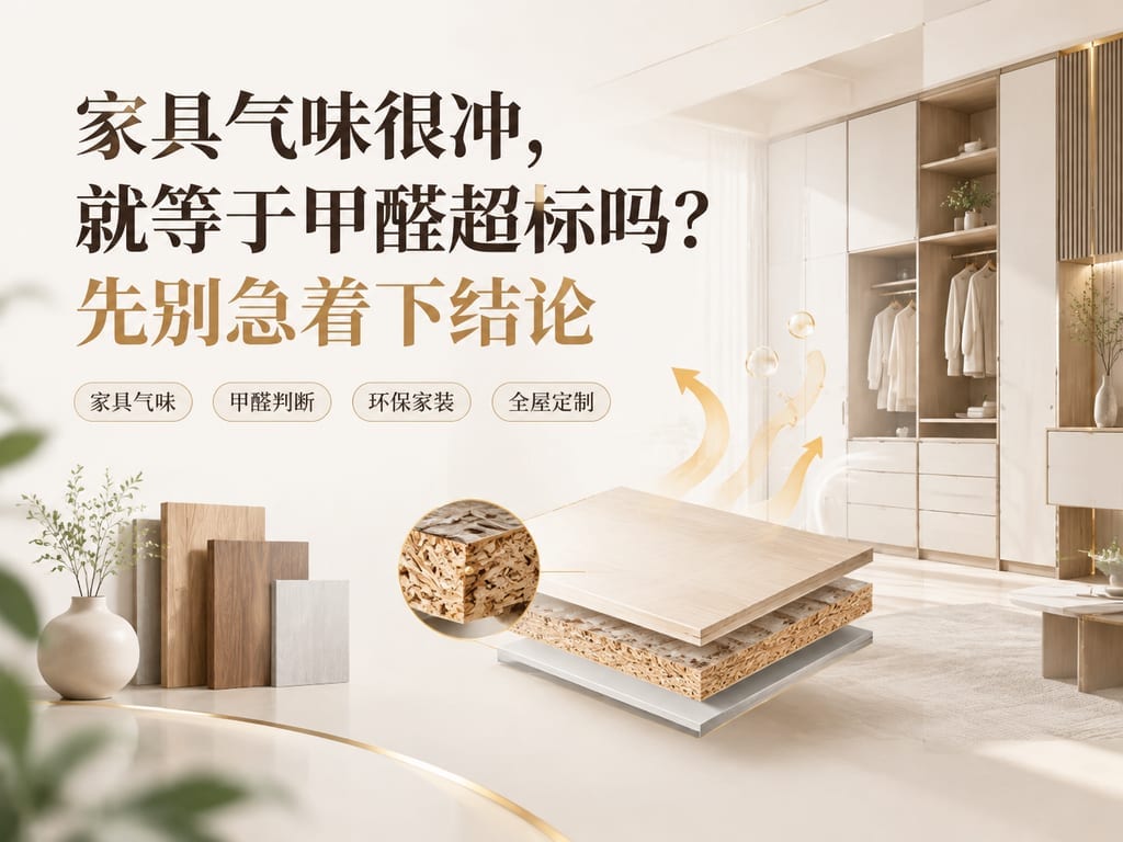 家具气味很冲,就等于甲醛超标吗?先别急着下结论