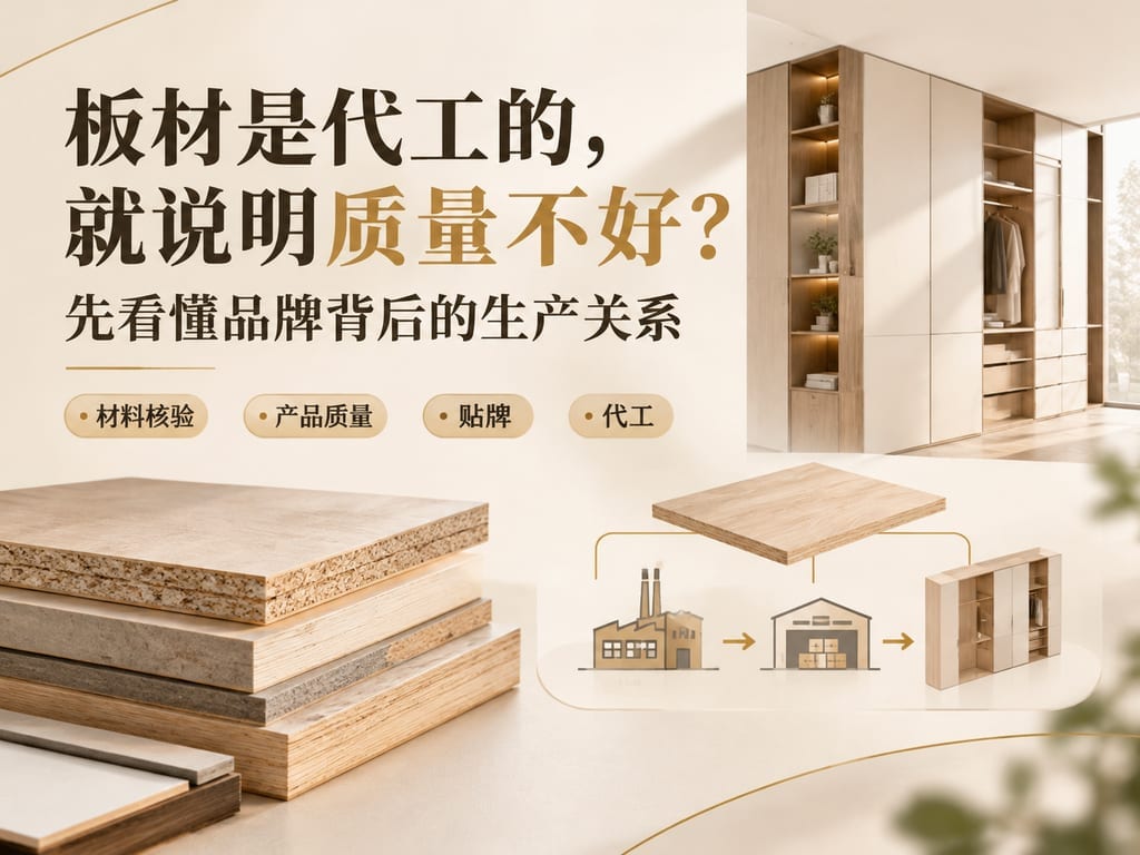 板材是代工的,就说明质量不好?先看懂品牌背后的生产关系