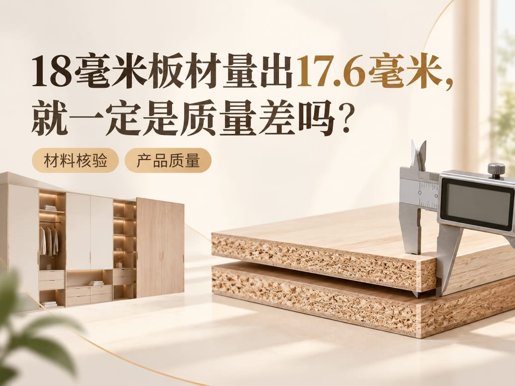 18毫米板材量出17.6毫米，就一定是质量差吗？