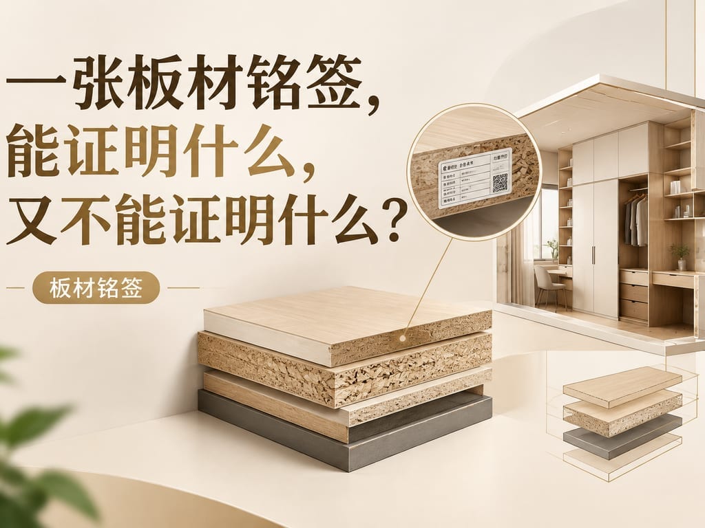 一张板材铭签,能证明什么,又不能证明什么?