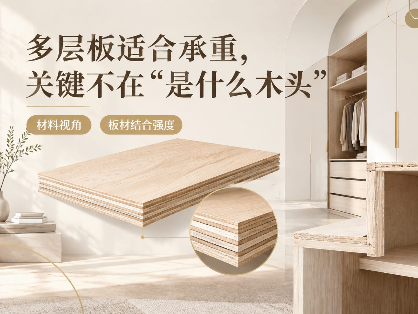 多层板适合承重,关键不在“是什么木头”