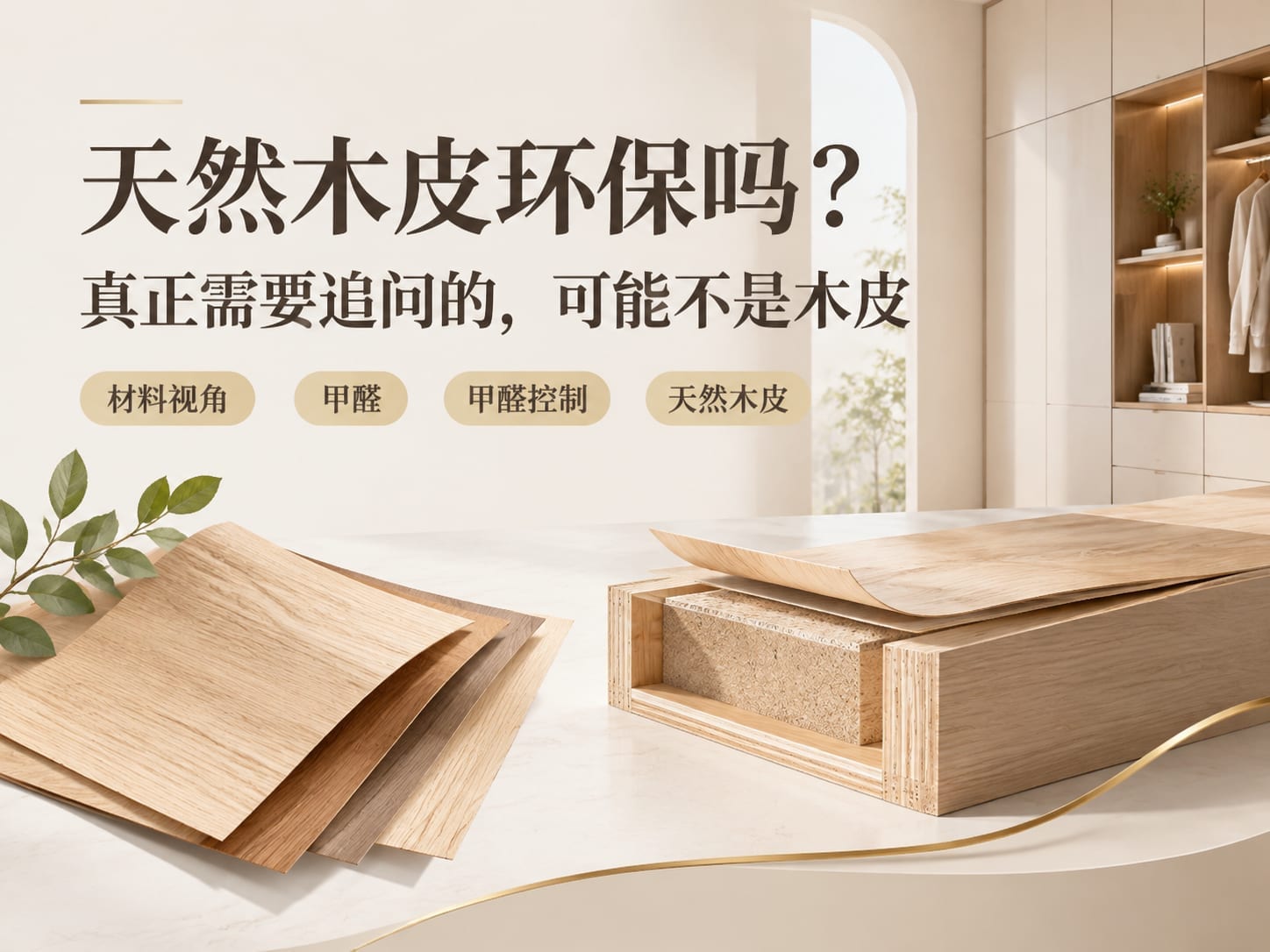 天然木皮环保吗?真正需要追问的,可能不是木皮