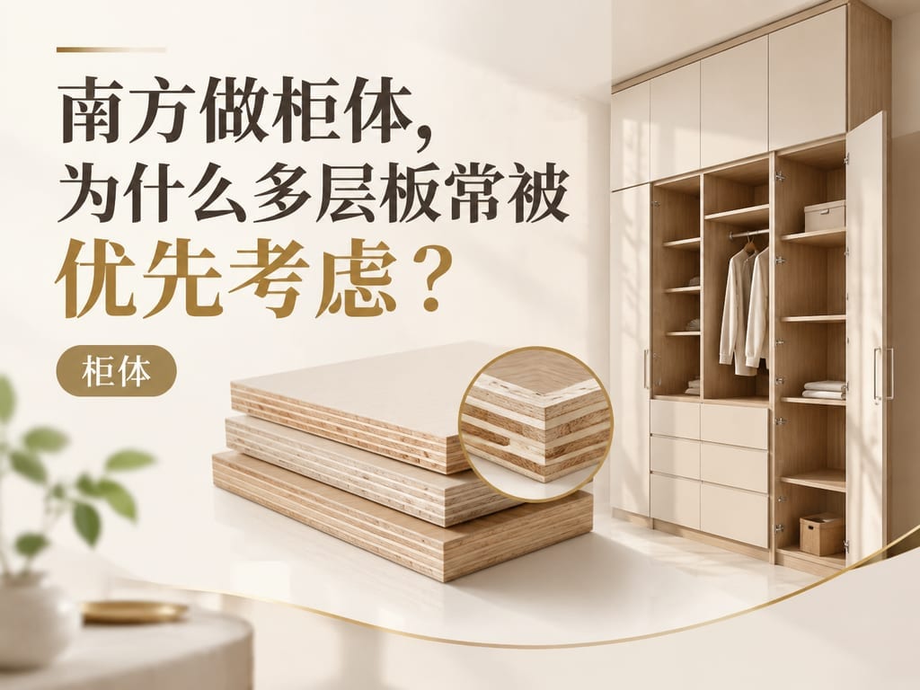 南方做柜体，为什么多层板常被优先考虑？