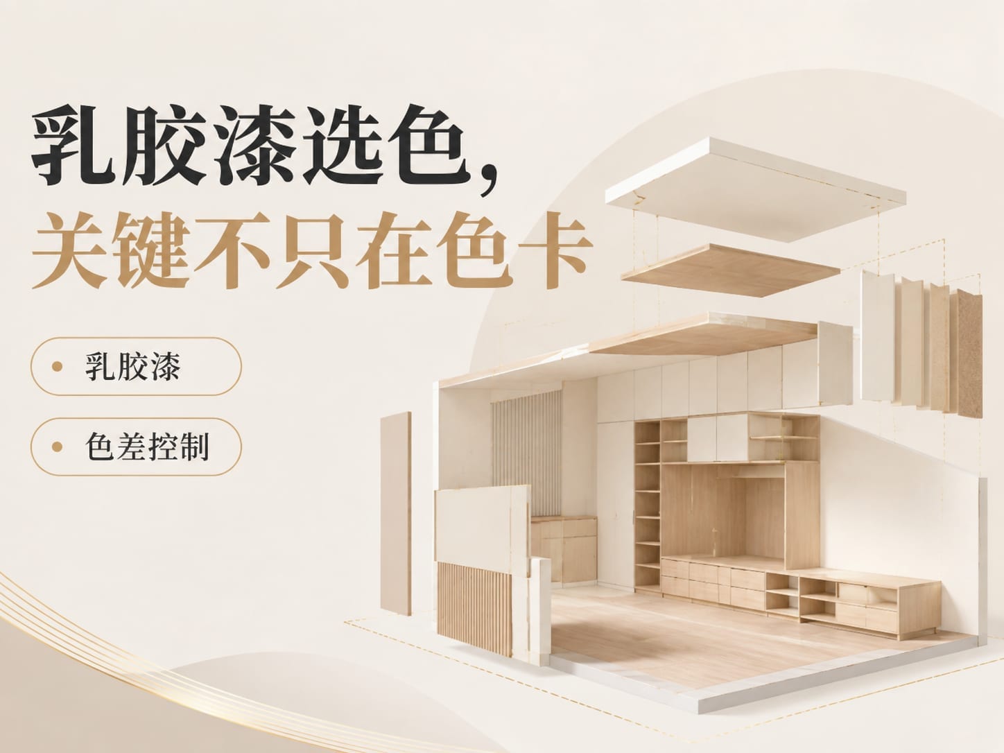 乳胶漆选色，关键不只在色卡