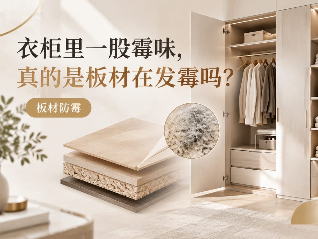 衣柜里一股霉味，真的是板材在发霉吗？