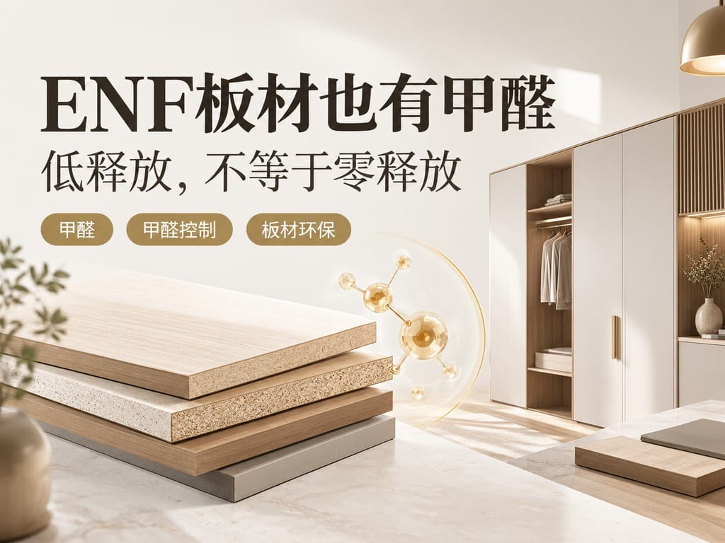 ENF板材也有甲醛:低释放,不等于零释放